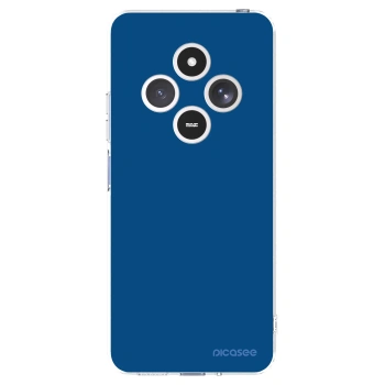 Picasee silikonowe przeźroczyste etui na Xiaomi Redmi 14C - Navy Blue