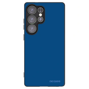 Picasee silikonowe czarne etui na Samsung Galaxy S25 Ultra 5G - Navy Blue