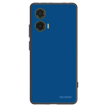 Picasee silikonowe czarne etui na Motorola Moto G35 5G - Navy Blue