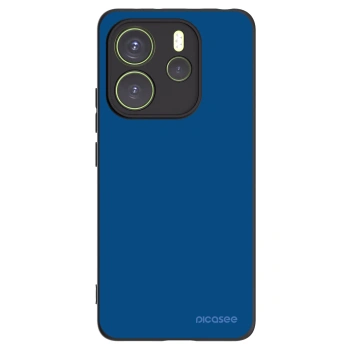Picasee silikonowe czarne etui na Xiaomi Redmi Note 14 4G - Navy Blue