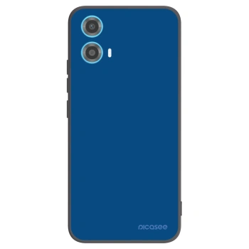 Picasee silikonowe czarne etui na Motorola Moto G34 5G - Navy Blue