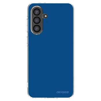 Picasee silikonowe przeźroczyste etui na Samsung Galaxy A36 5G - Navy Blue