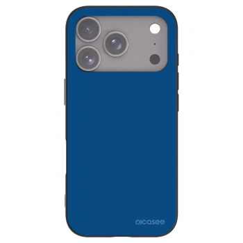 Picasee silikonowe czarne etui na Apple iPhone 17 Pro - Navy Blue