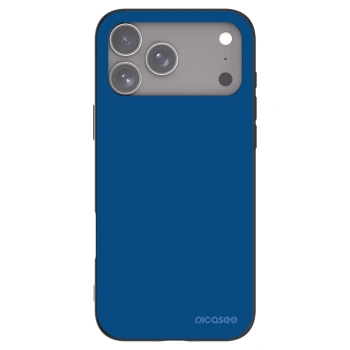 Picasee silikonowe czarne etui na Apple iPhone 17 Pro Max - Navy Blue