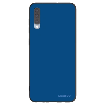 Picasee silikonowe czarne etui na Samsung Galaxy A70 A705F - Navy Blue