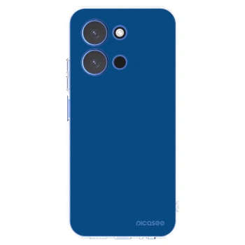 Picasee silikonowe przeźroczyste etui na Xiaomi Redmi 15C 4G - Navy Blue