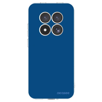 Picasee silikonowe przeźroczyste etui na Xiaomi Redmi Note 15 Pro 4G - Navy Blue