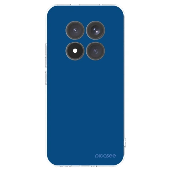 Picasee silikonowe przeźroczyste etui na Xiaomi Redmi Note 15 Pro+ - Navy Blue
