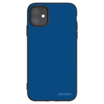 Picasee silikonowe czarne etui na Apple iPhone 11 - Navy Blue