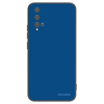 Picasee silikonowe czarne etui na Huawei Nova 5T - Navy Blue