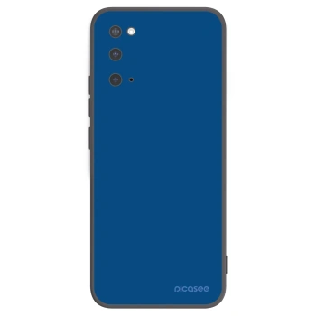 Picasee silikonowe czarne etui na Samsung Galaxy S20 G980F - Navy Blue