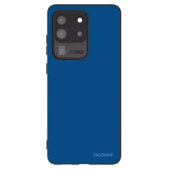 Picasee silikonowe czarne etui na Samsung Galaxy S20 Ultra 5G G988F - Navy Blue