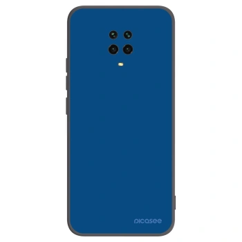 Picasee silikonowe czarne etui na Xiaomi Redmi Note 9 Pro - Navy Blue