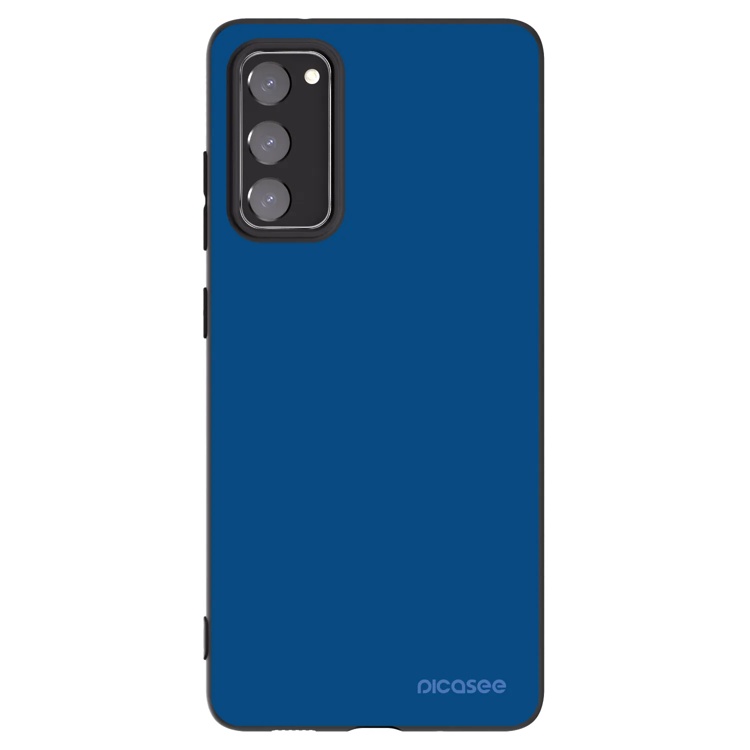 Picasee silikonowe czarne etui na Samsung Galaxy S20 FE - Navy Blue
