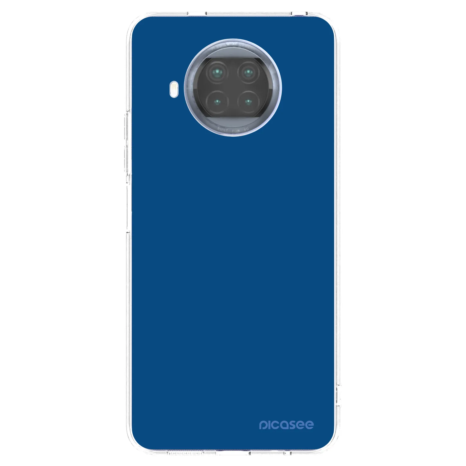 Picasee silikonowe przeźroczyste etui na Xiaomi Mi 10T Lite - Navy Blue