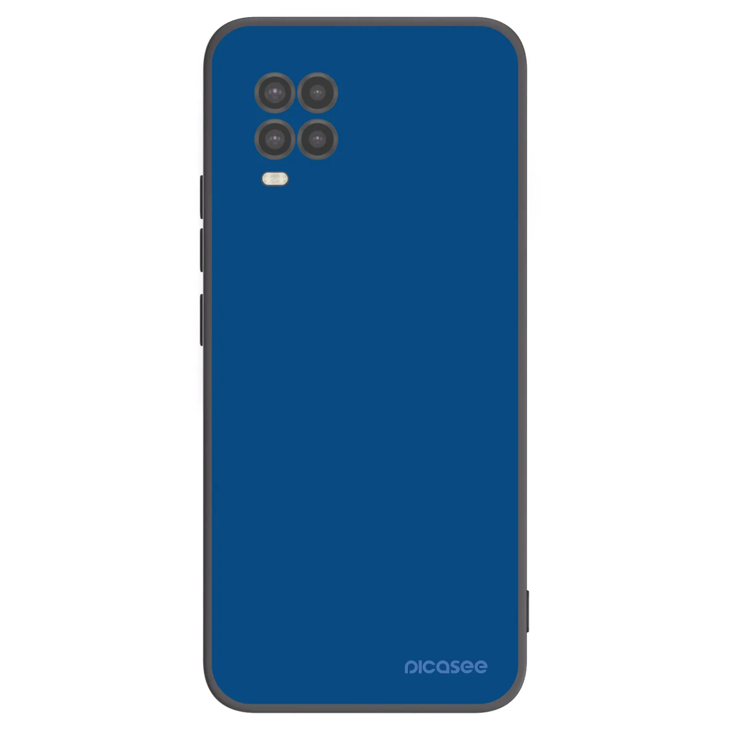 Picasee silikonowe czarne etui na Xiaomi Mi 10 Lite - Navy Blue
