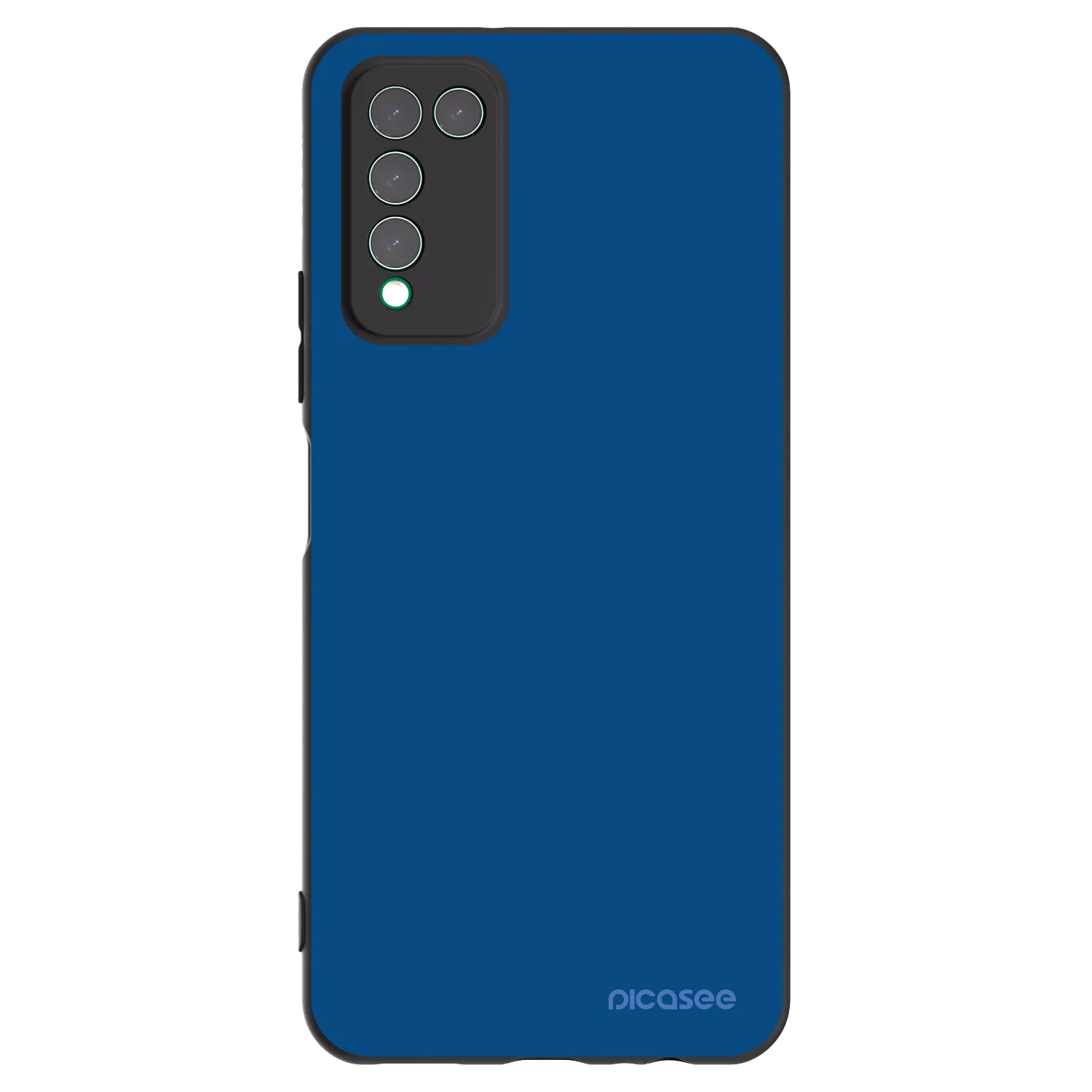 Picasee silikonowe czarne etui na Honor 10X Lite - Navy Blue