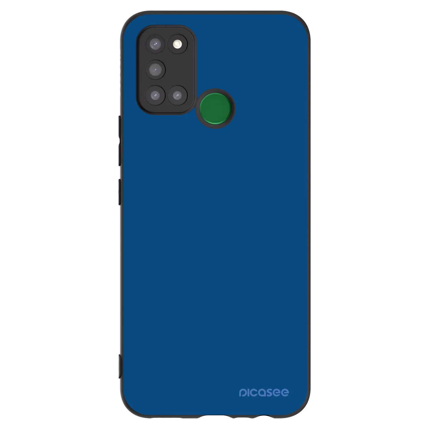 Picasee silikonowe czarne etui na Realme 7i - Navy Blue