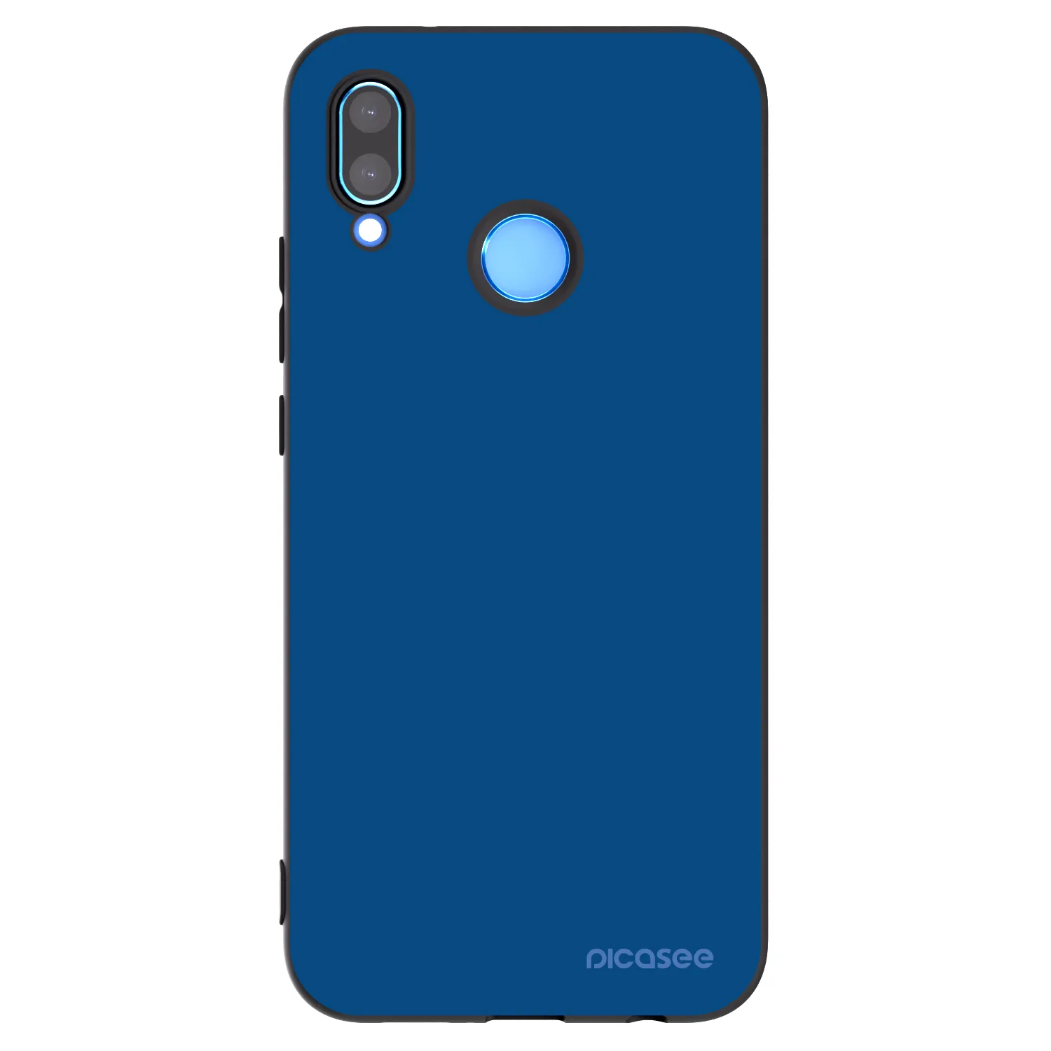 Picasee silikonowe czarne etui na Huawei P20 Lite - Navy Blue