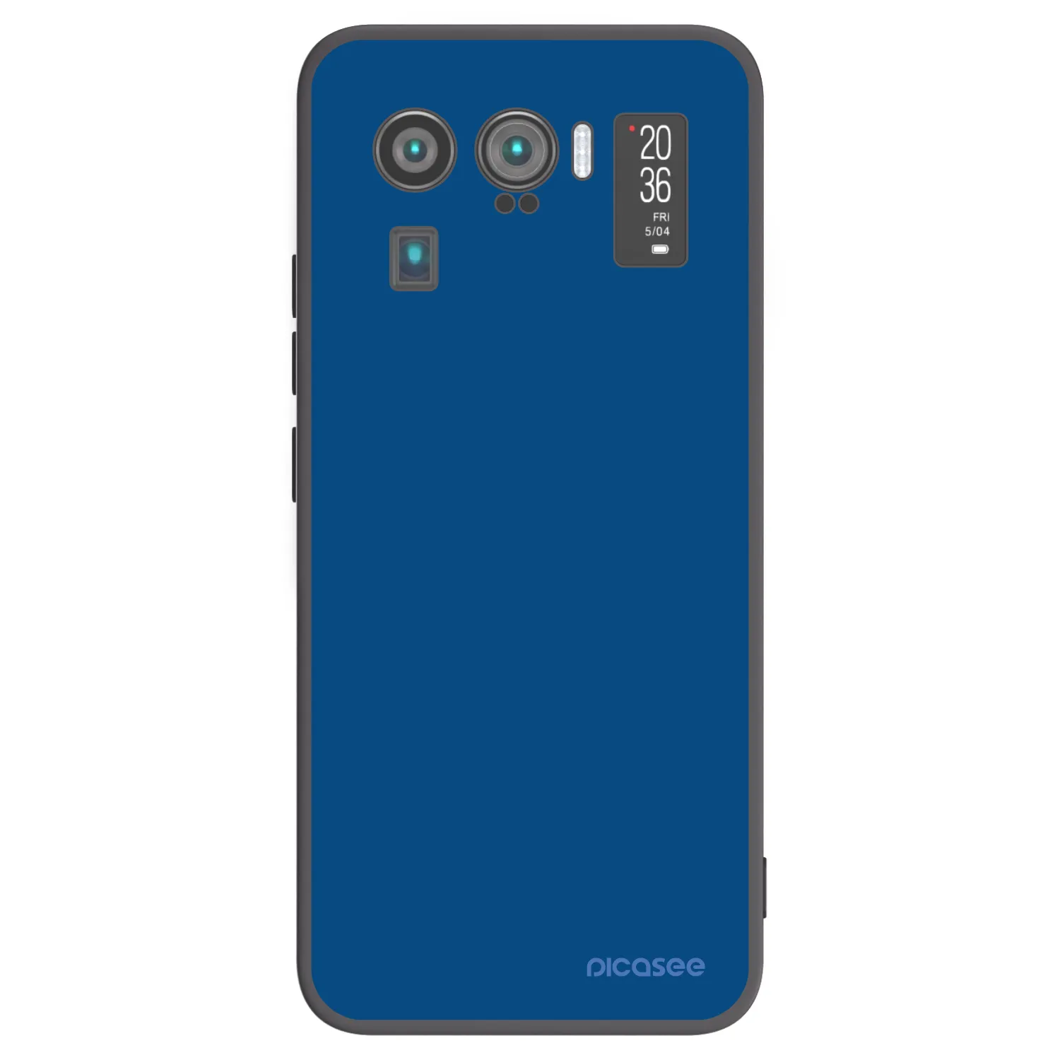 Picasee silikonowe czarne etui na Xiaomi Mi 11 Ultra - Navy Blue