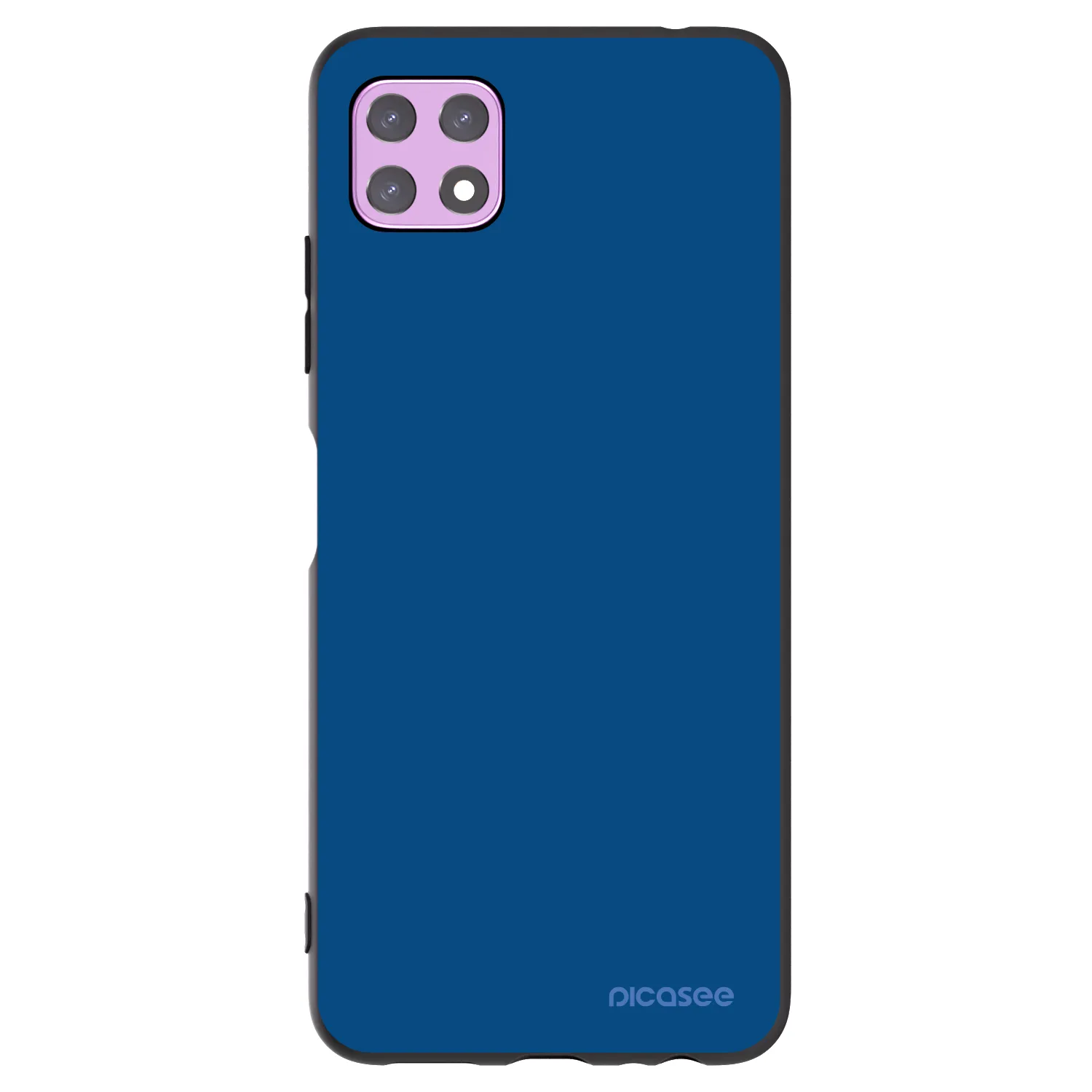 Picasee silikonowe czarne etui na Samsung Galaxy A22 A226B 5G - Navy Blue