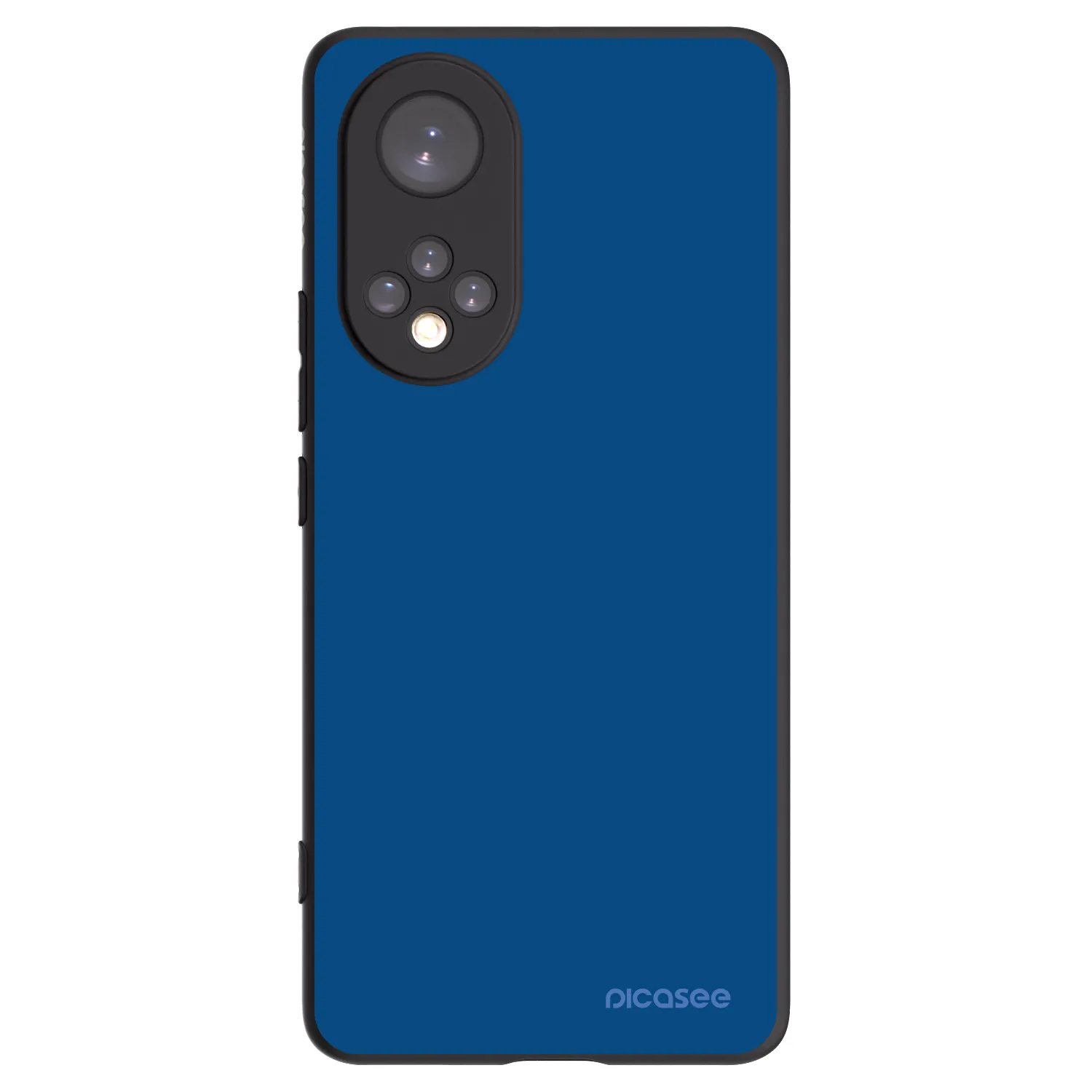 Picasee silikonowe czarne etui na Honor 50 5G - Navy Blue
