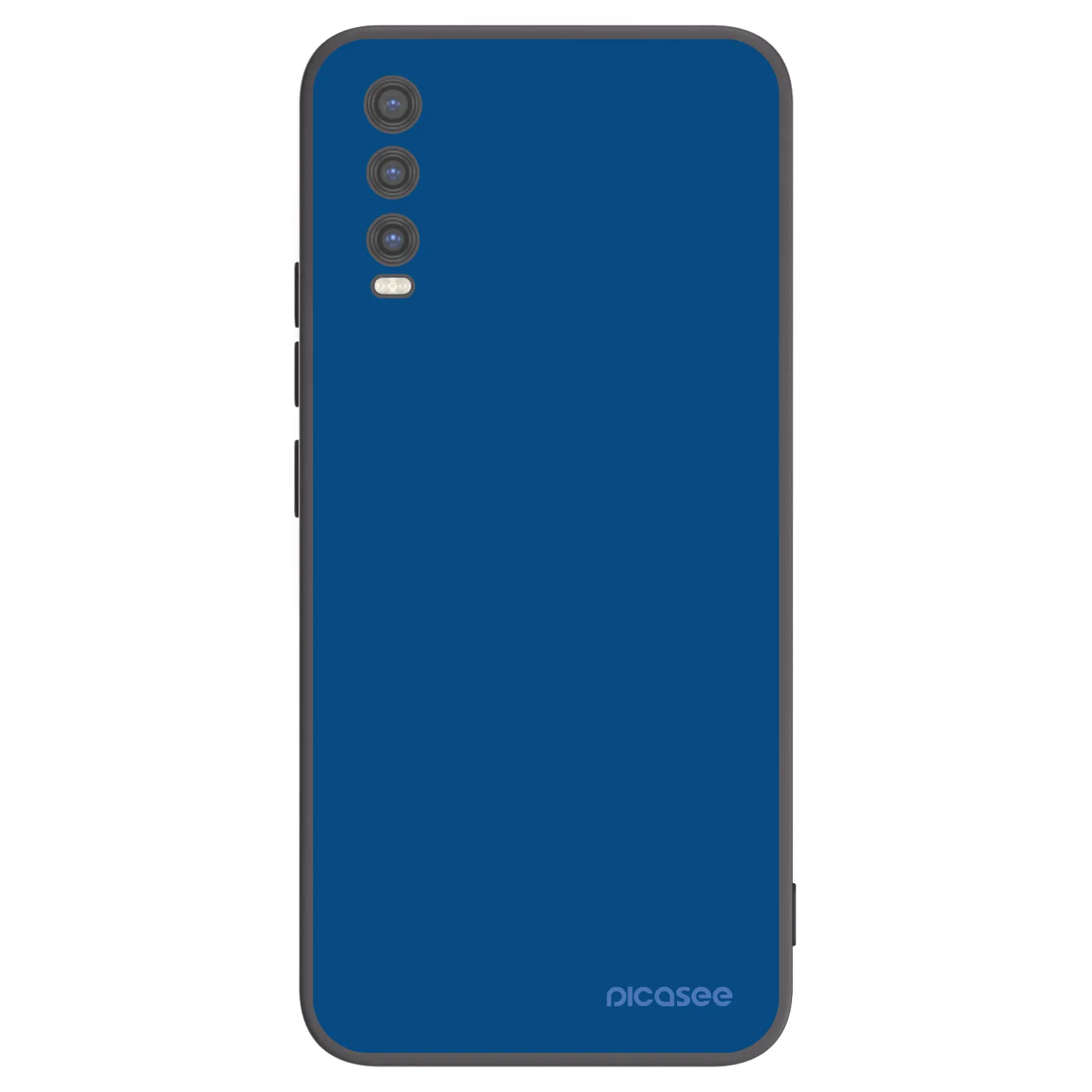 Picasee silikonowe czarne etui na Vivo Y20s - Navy Blue