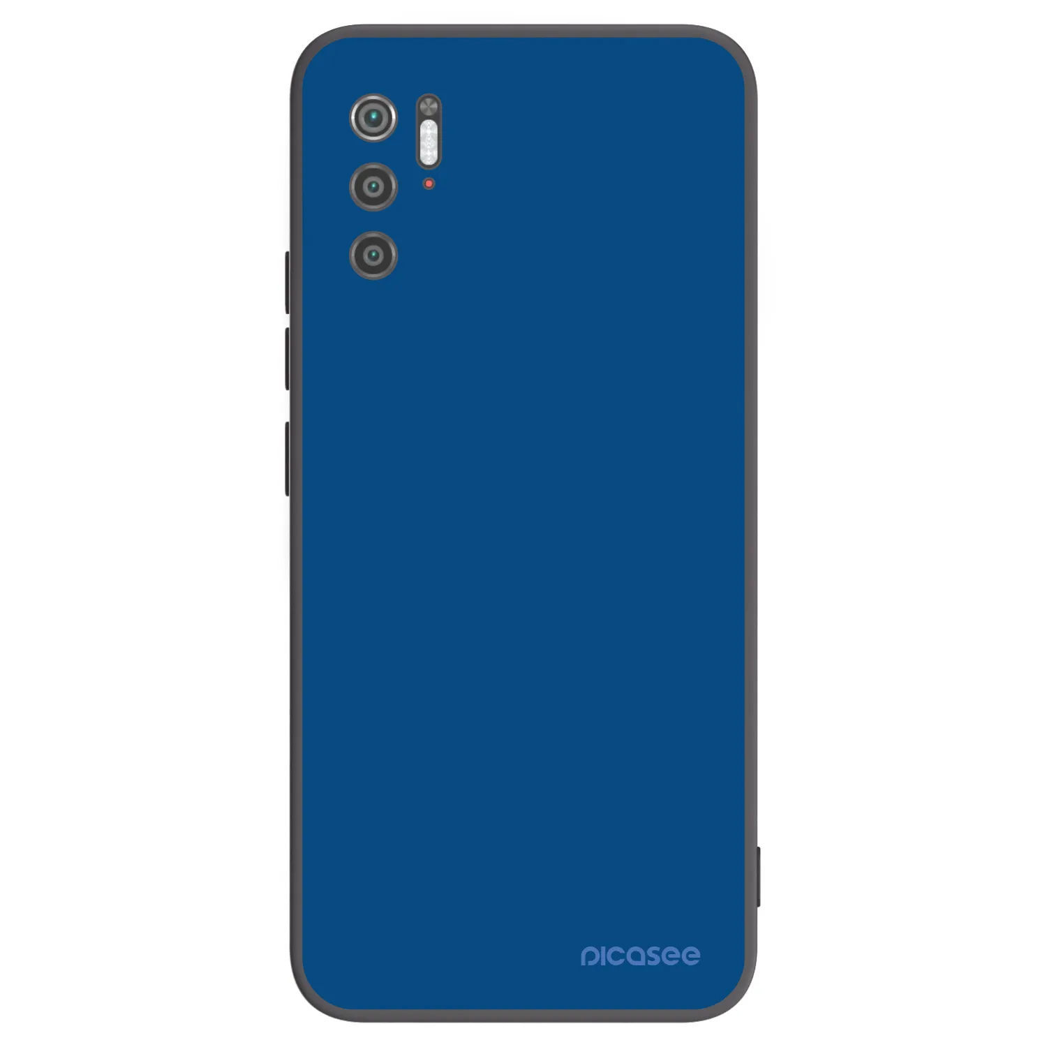 Picasee silikonowe czarne etui na Xiaomi Poco M3 Pro 5G - Navy Blue