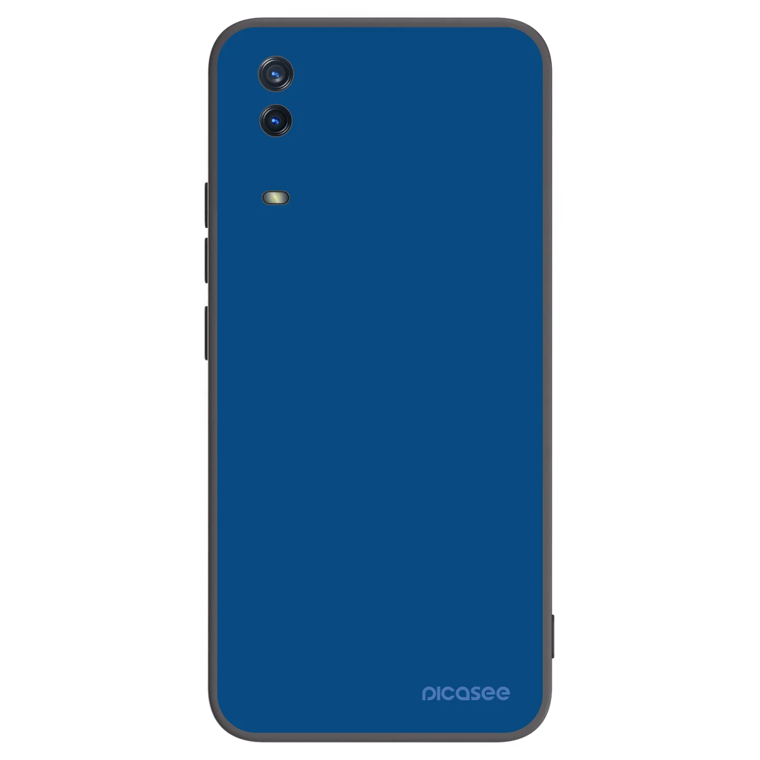 Picasee silikonowe czarne etui na Vivo Y11s - Navy Blue