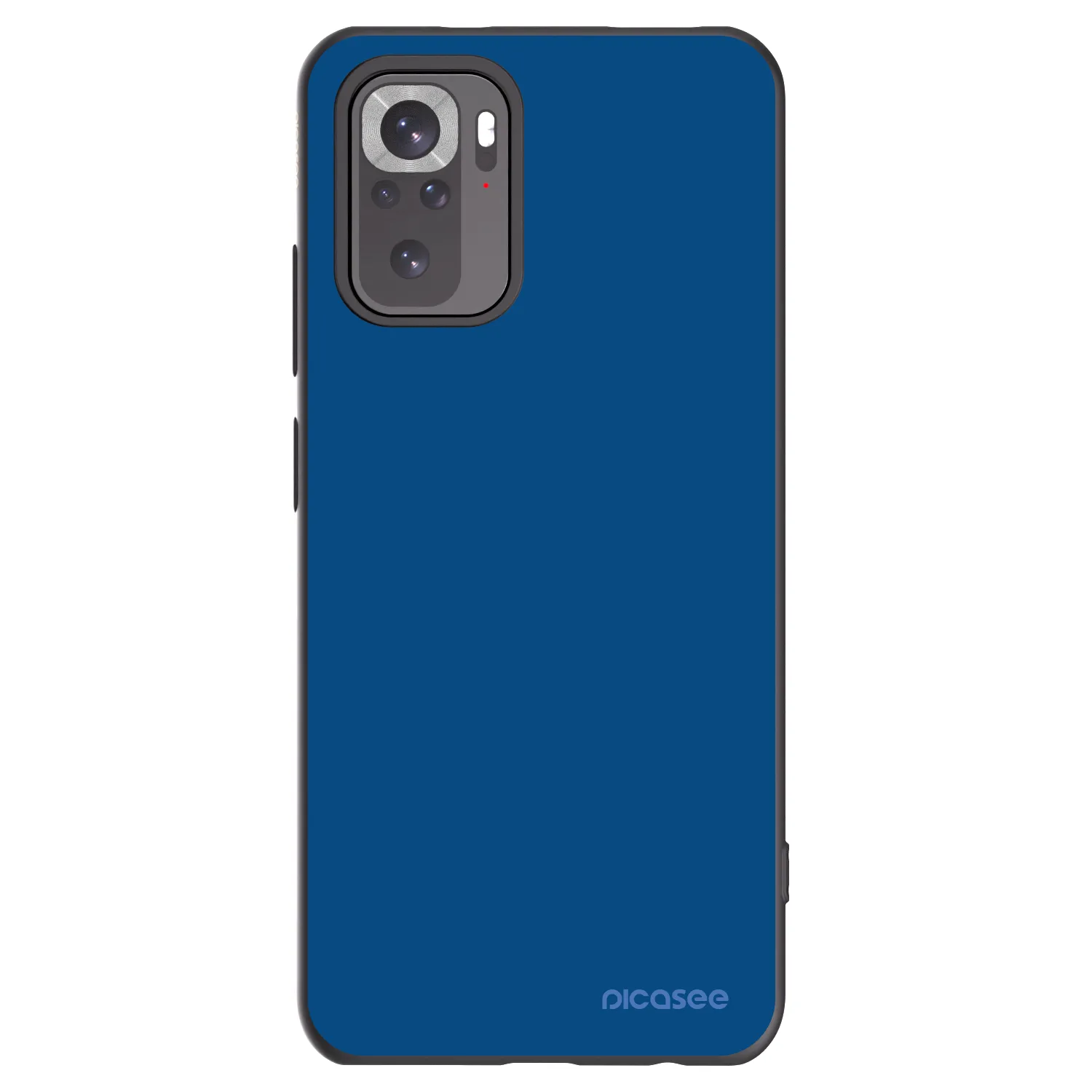 Picasee silikonowe czarne etui na Xiaomi Redmi Note 11S 4G - Navy Blue