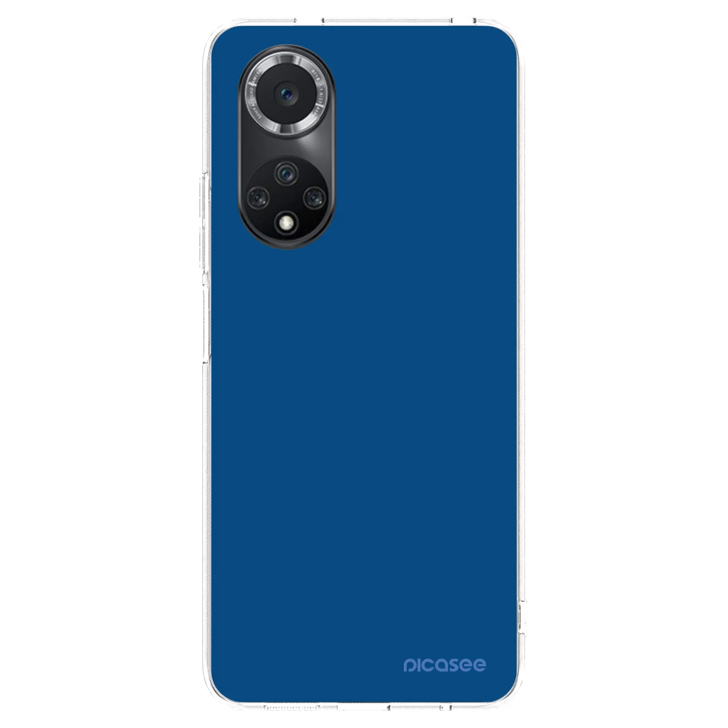 Picasee silikonowe przeźroczyste etui na Huawei Nova 9 SE - Navy Blue