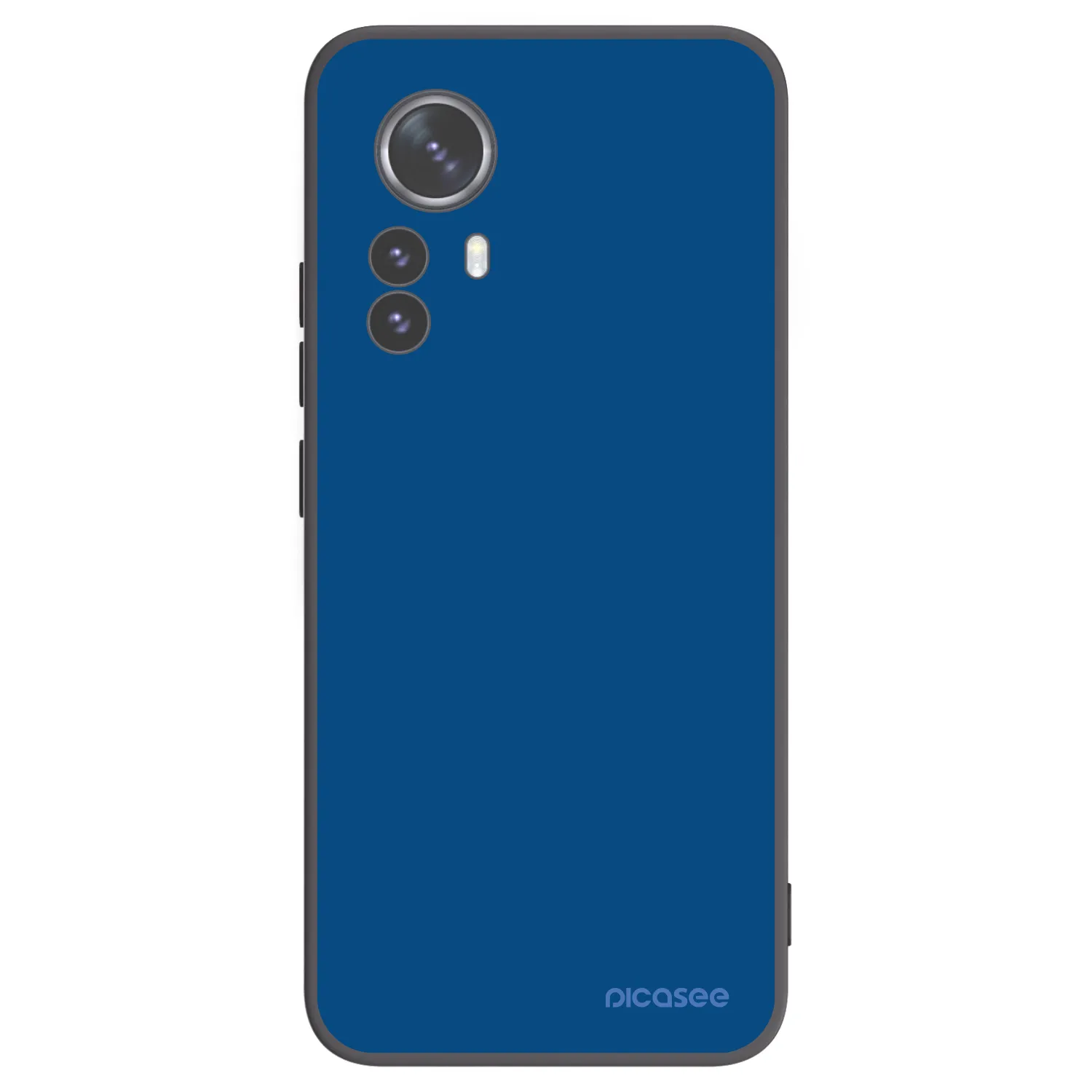 Picasee silikonowe czarne etui na Xiaomi 12 Pro - Navy Blue