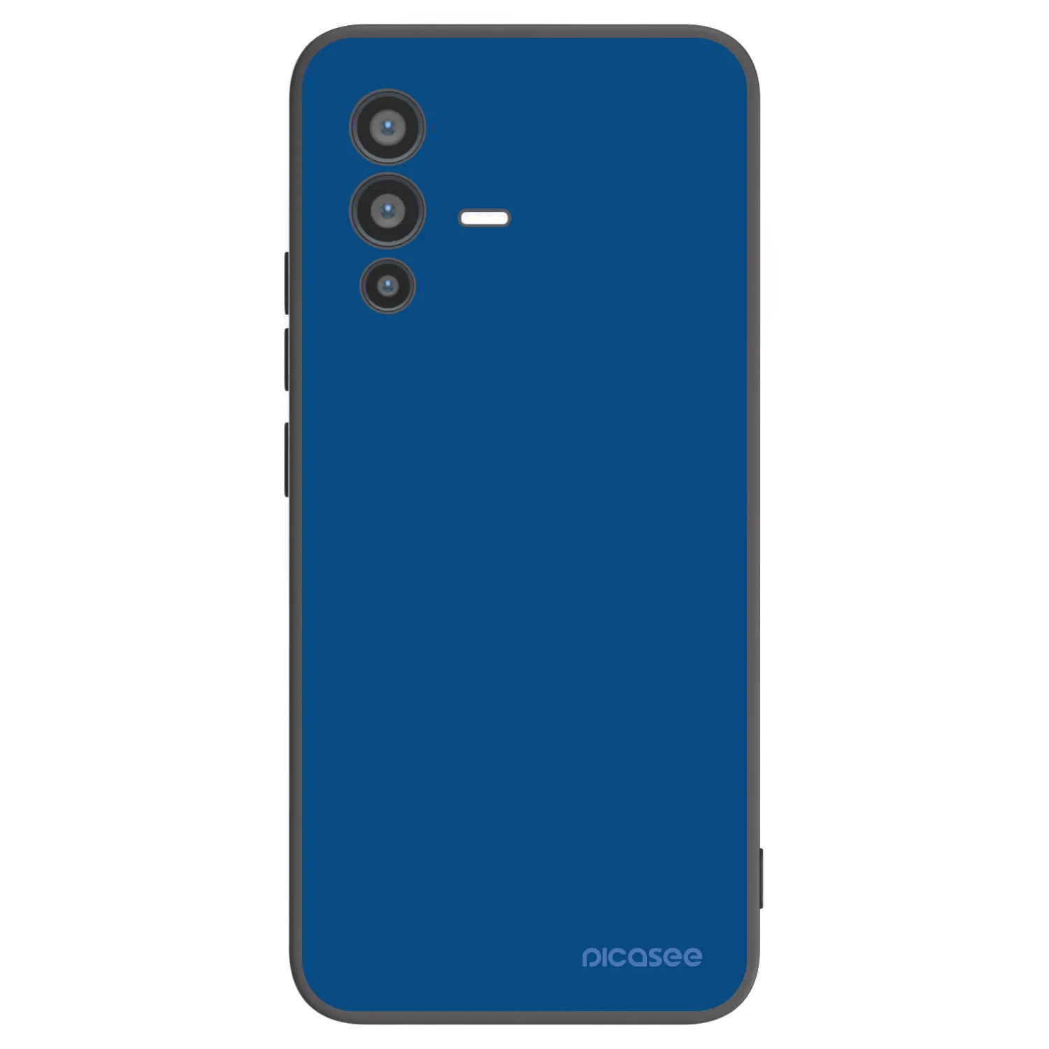 Picasee silikonowe czarne etui na Vivo V23 5G - Navy Blue