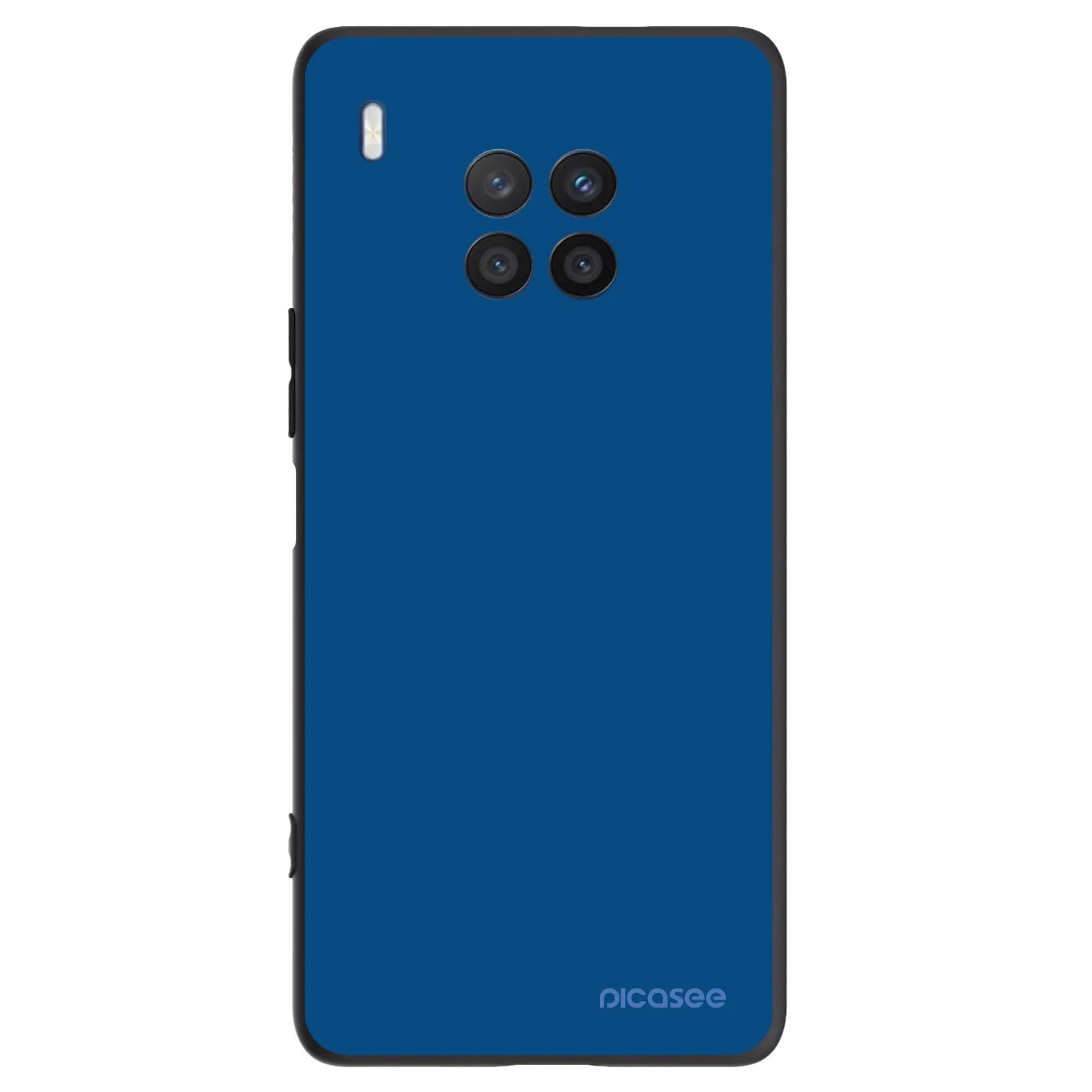 Picasee silikonowe czarne etui na Honor 50 Lite - Navy Blue
