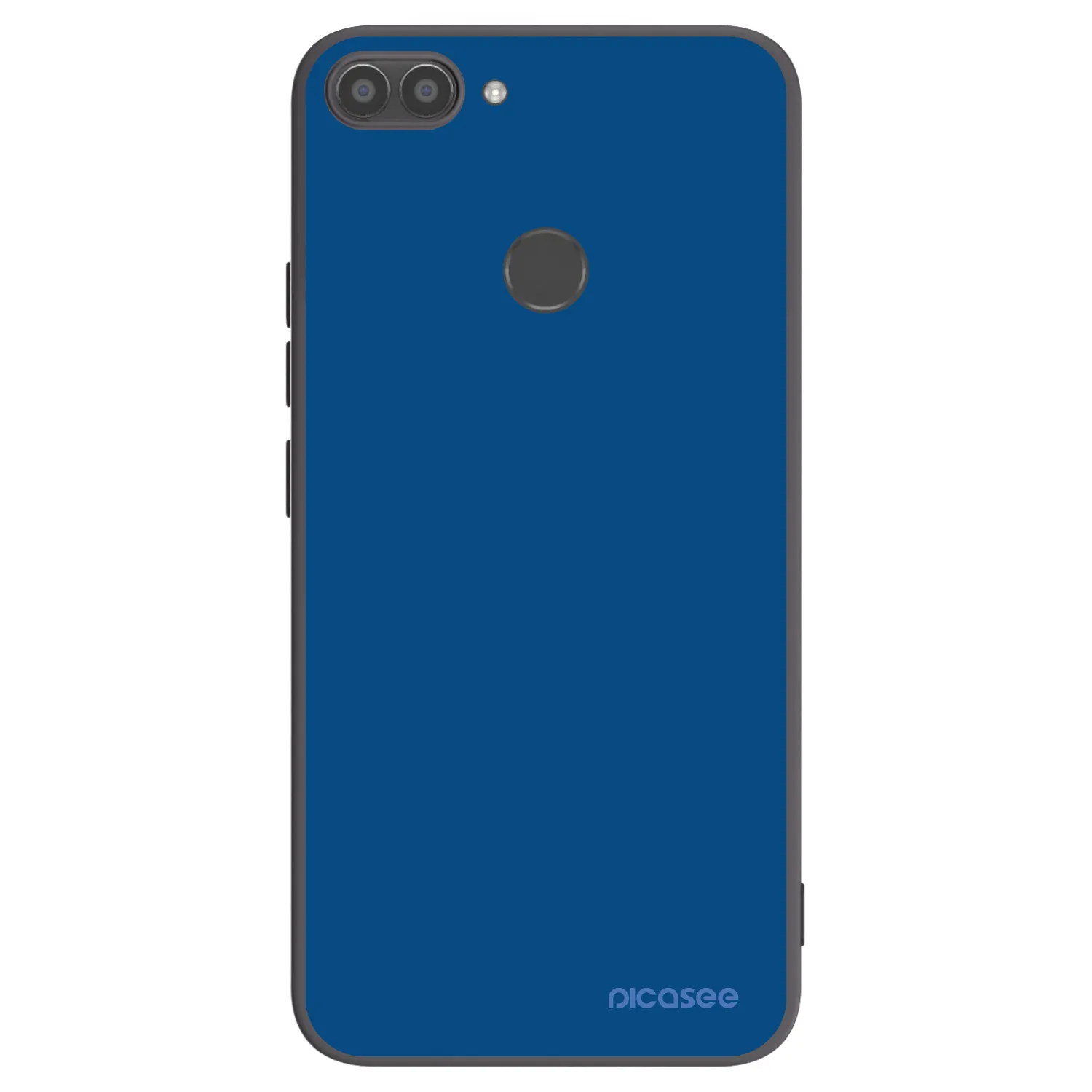 Picasee silikonowe czarne etui na Huawei P Smart - Navy Blue