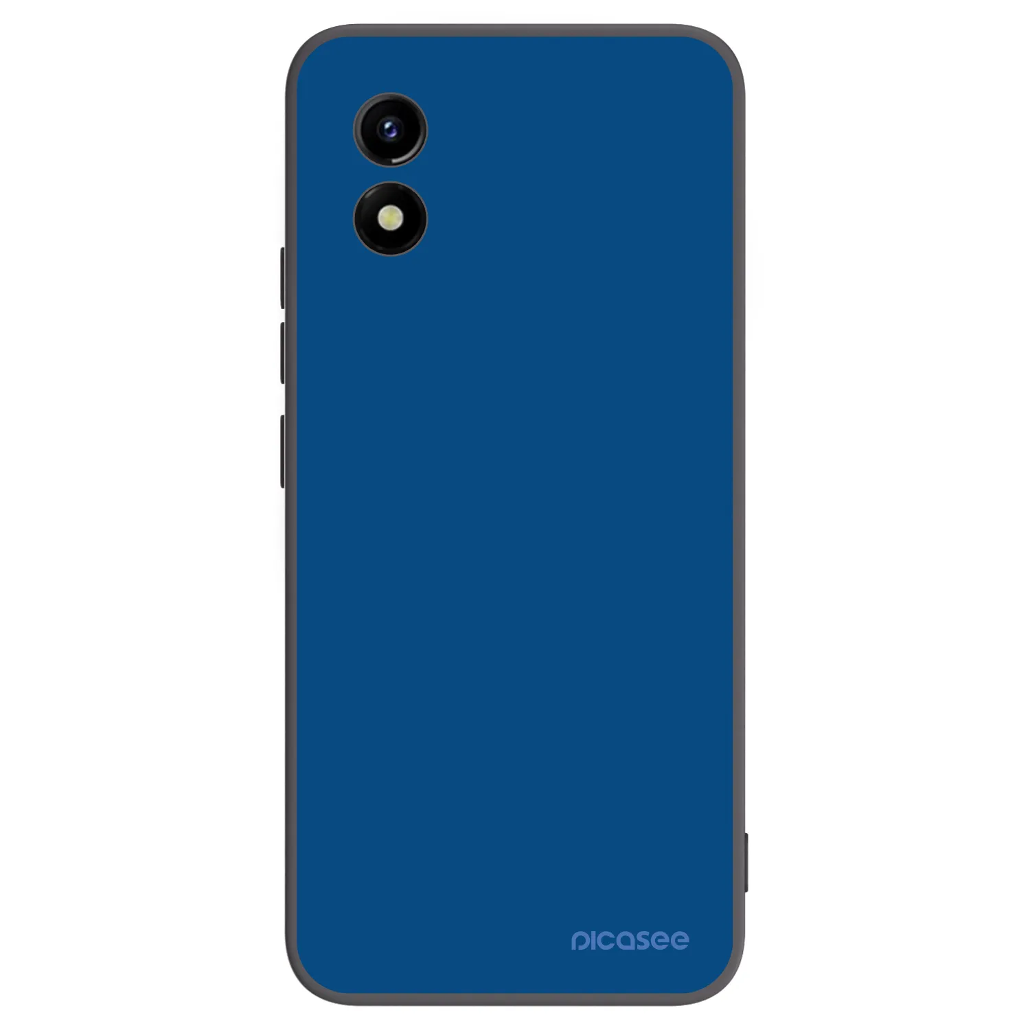 Picasee silikonowe czarne etui na Vivo Y01 - Navy Blue