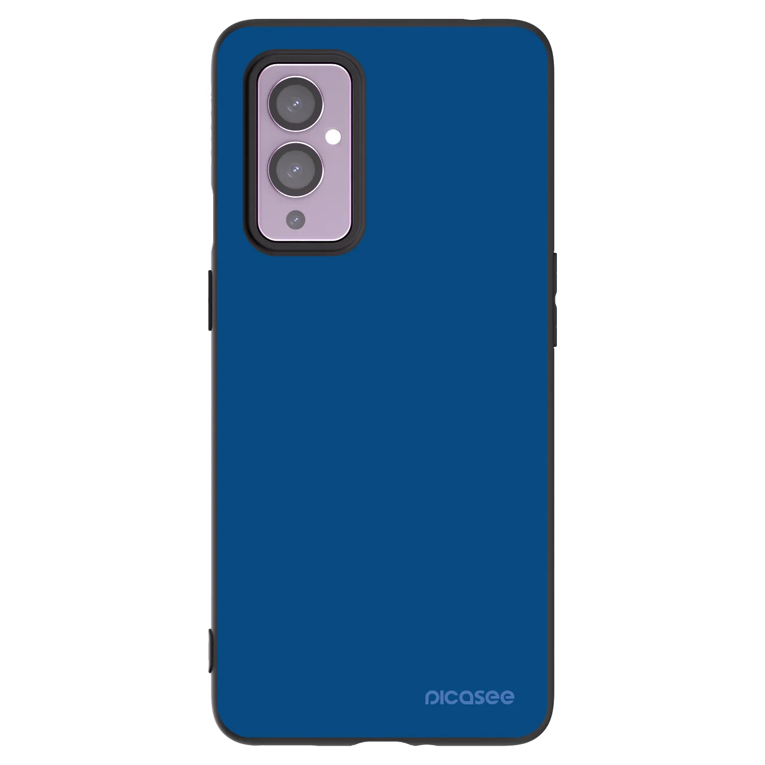 Picasee silikonowe czarne etui na OnePlus 9 - Navy Blue