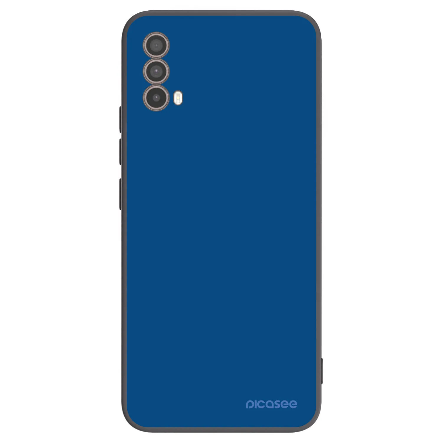 Picasee silikonowe czarne etui na Motorola Moto E40 - Navy Blue