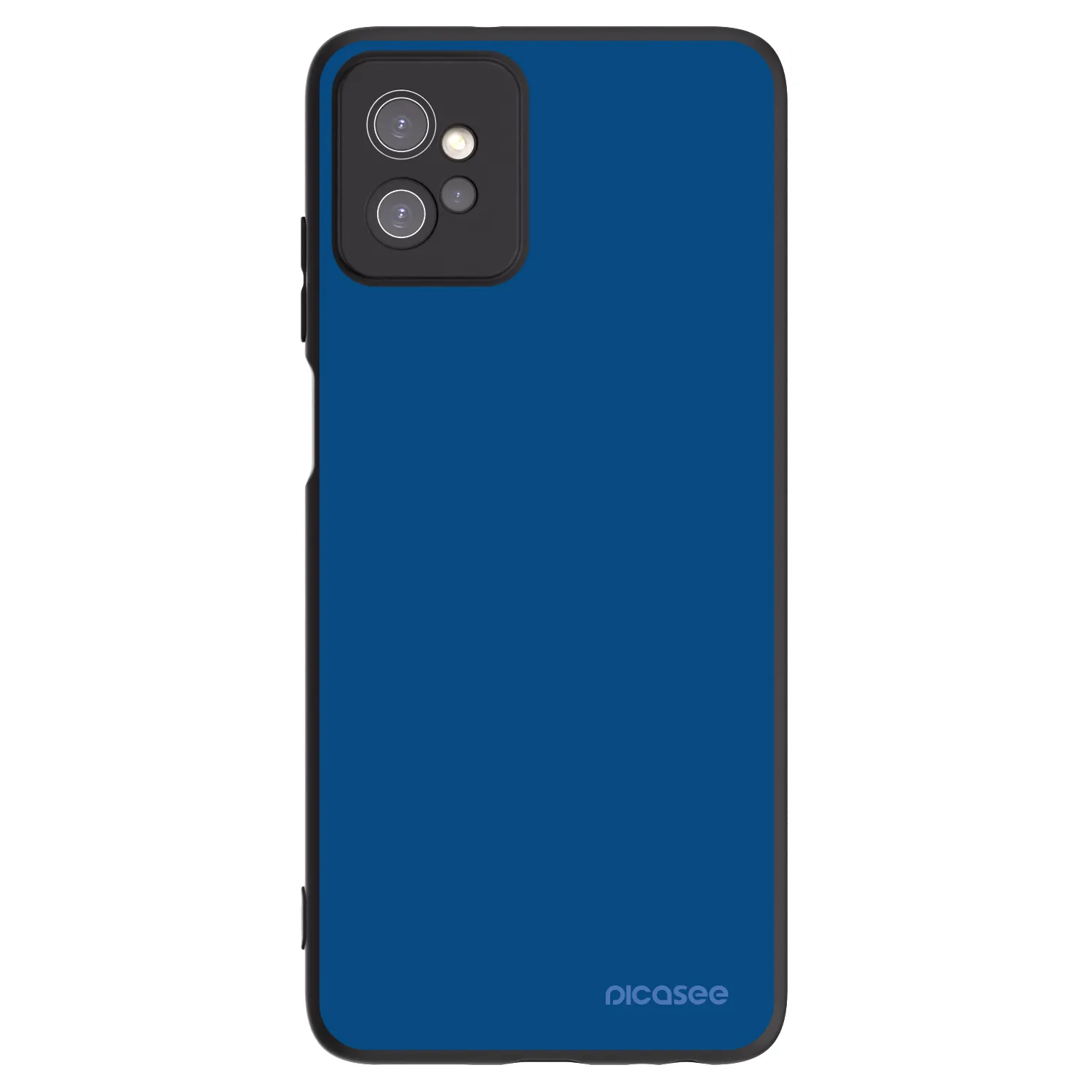 Picasee silikonowe czarne etui na Motorola Moto G32 - Navy Blue