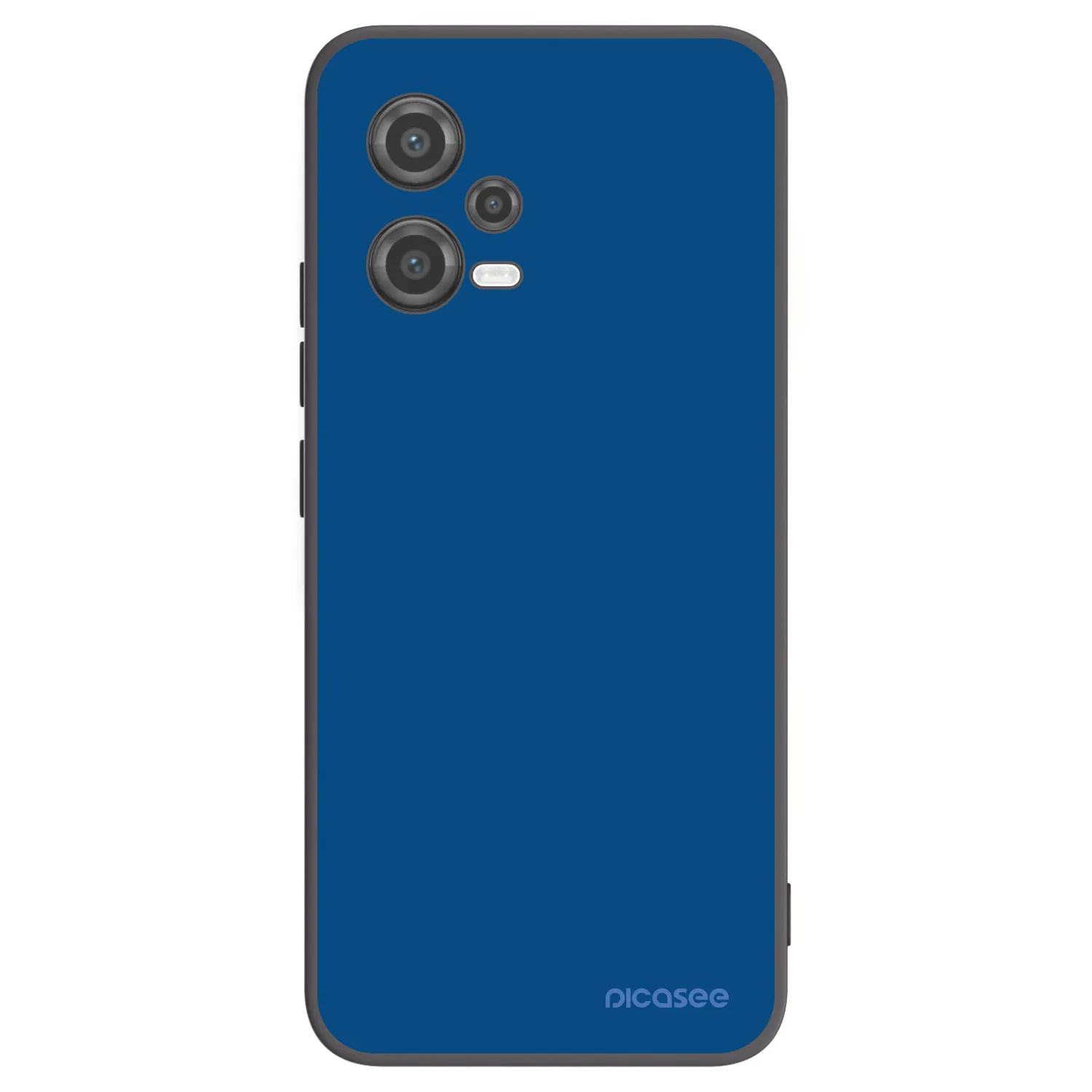 Picasee silikonowe czarne etui na Xiaomi Poco X5 - Navy Blue