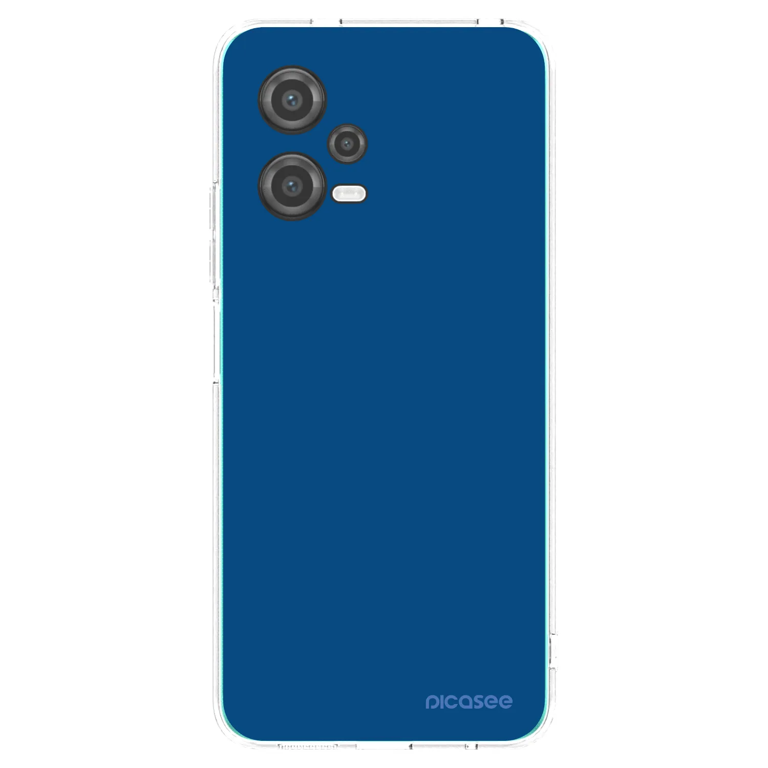 Picasee silikonowe przeźroczyste etui na Xiaomi Poco X5 - Navy Blue