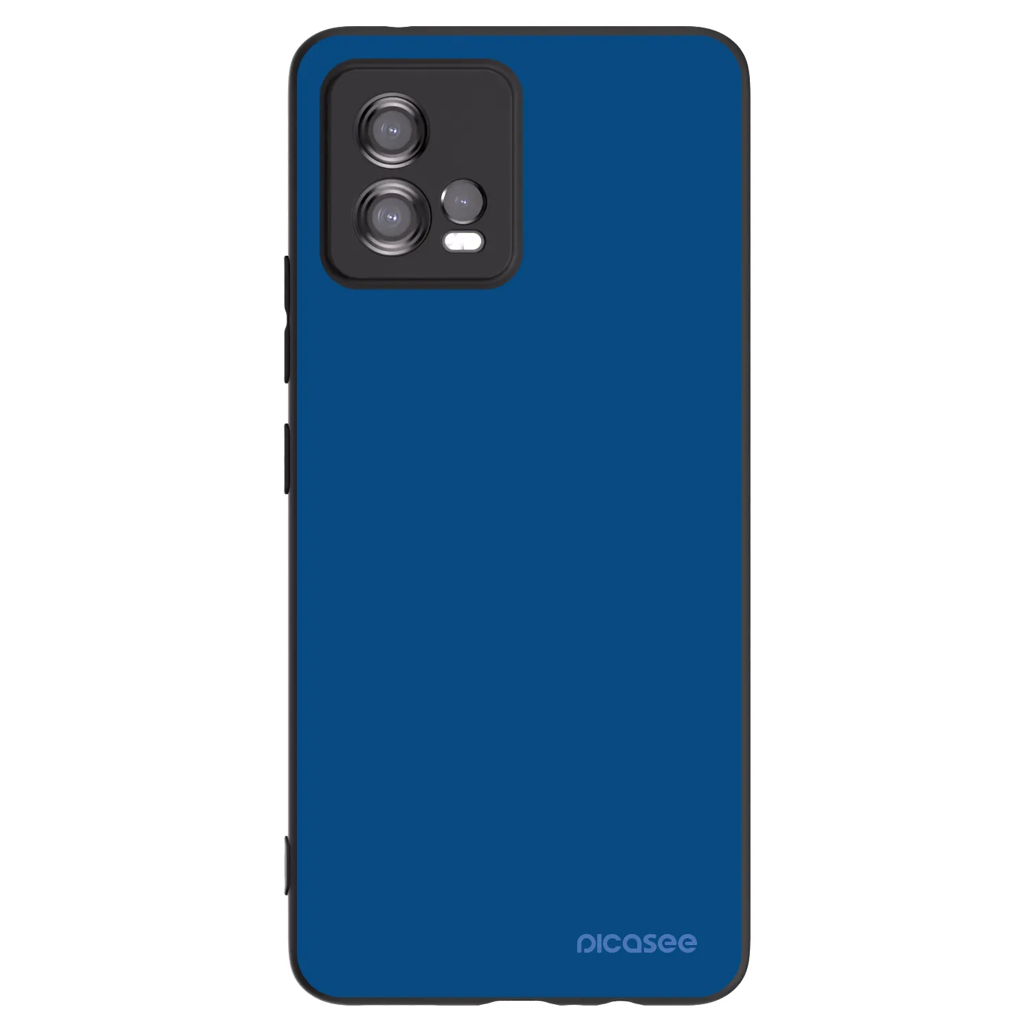 Picasee silikonowe czarne etui na Motorola Moto G72 - Navy Blue
