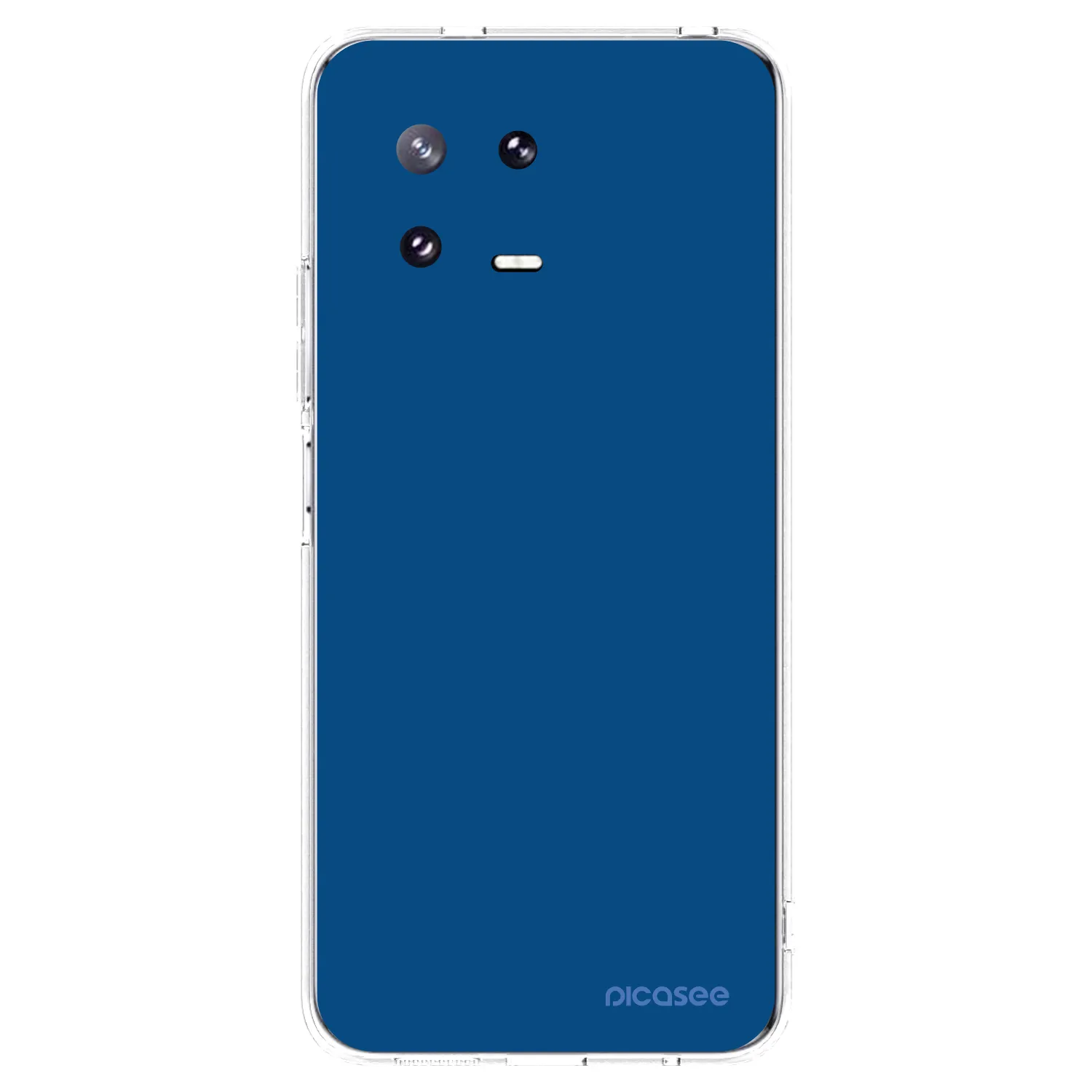 Picasee silikonowe przeźroczyste etui na Xiaomi 13 Pro - Navy Blue