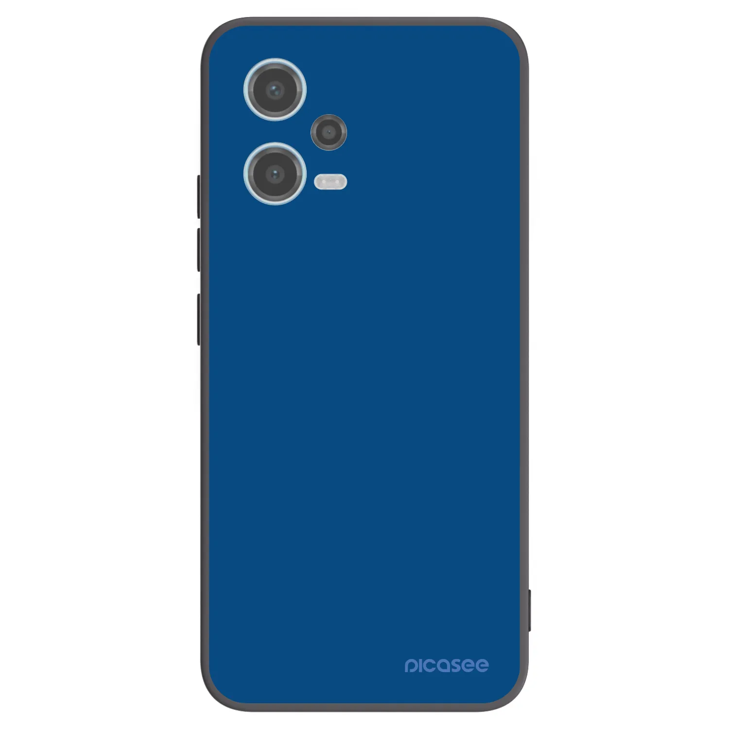Picasee silikonowe czarne etui na Xiaomi Redmi Note 12 5G - Navy Blue