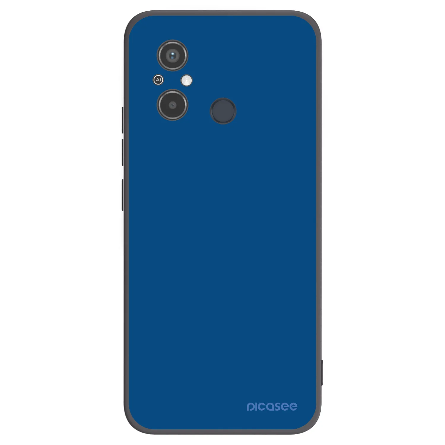 Picasee silikonowe czarne etui na Xiaomi Redmi 12C - Navy Blue