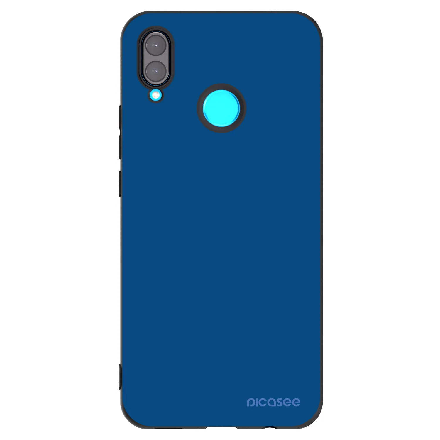 Picasee silikonowe czarne etui na Huawei Nova 3i - Navy Blue