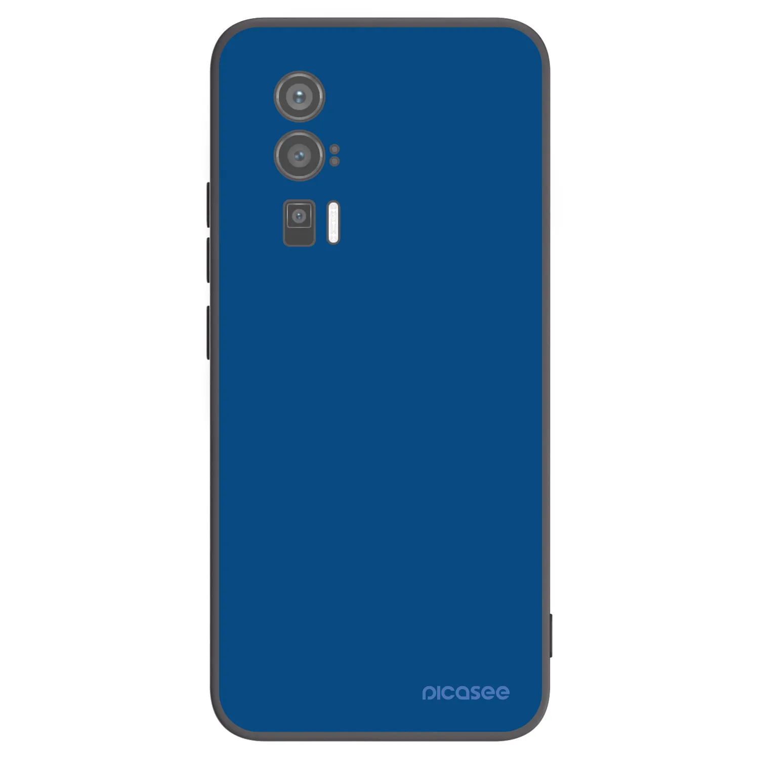 Picasee silikonowe czarne etui na Xiaomi Poco F5 Pro 5G - Navy Blue