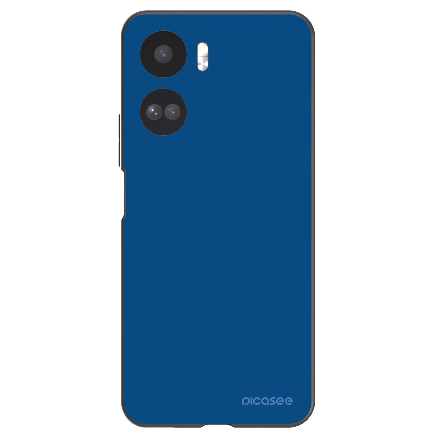 Picasee silikonowe czarne etui na Honor 90 Lite 5G - Navy Blue