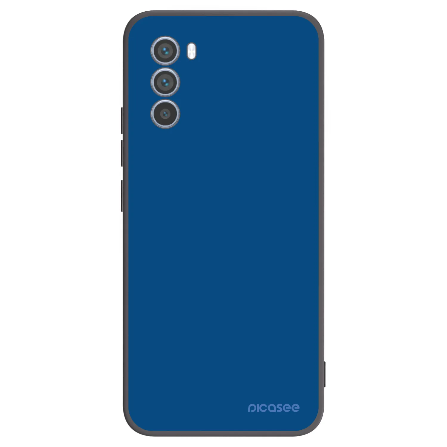 Picasee silikonowe czarne etui na Motorola Moto G62 - Navy Blue