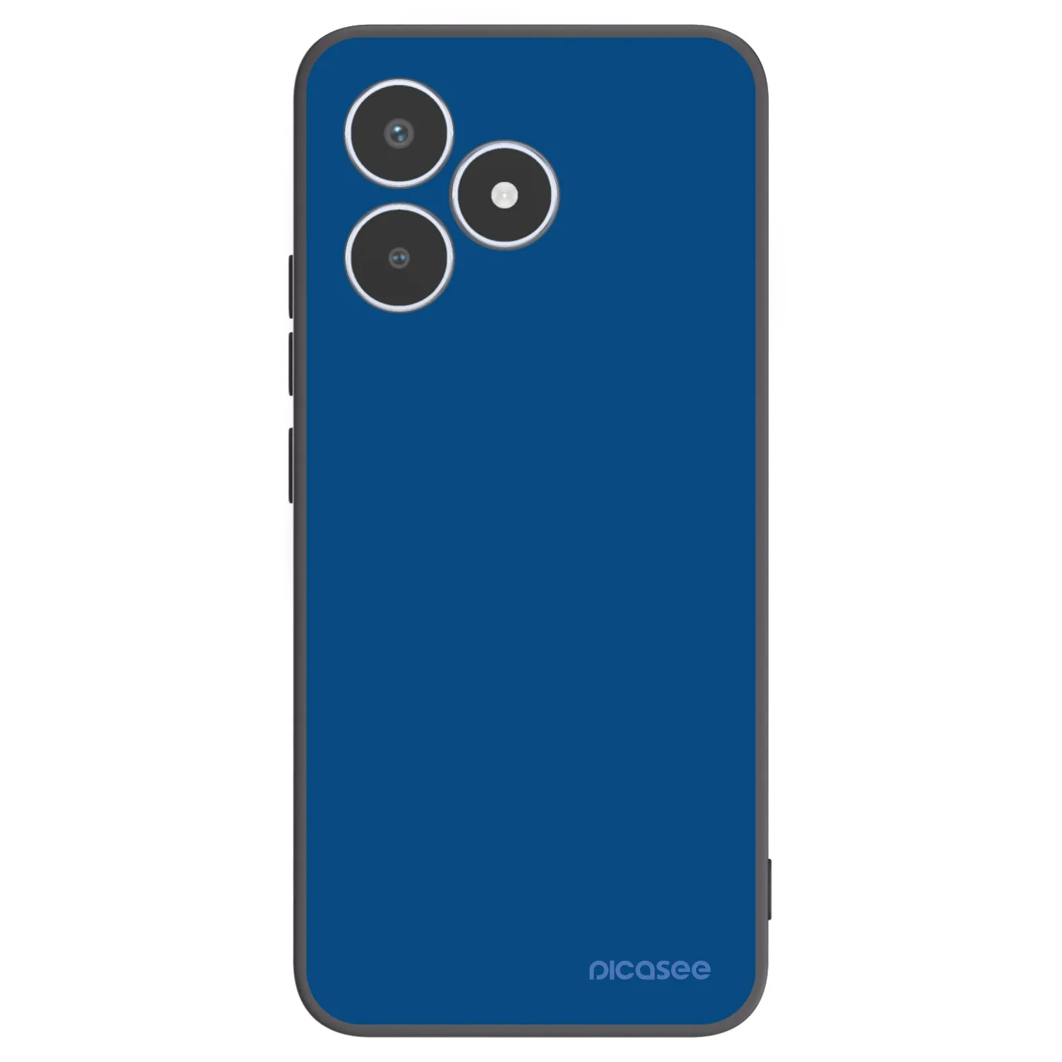 Picasee silikonowe czarne etui na Realme C53 - Navy Blue
